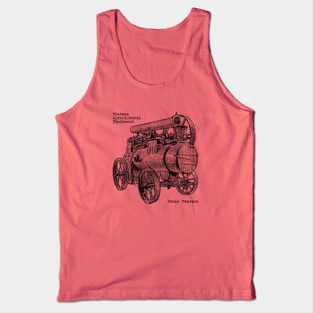 Steam tractor Tank Top by StefanAlfonso